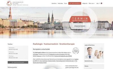 radiologische-allianz-hamburg website showcase